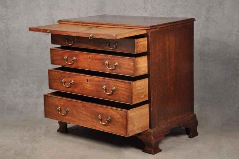 Small 18th Century Mahogany Chest Of Drawers