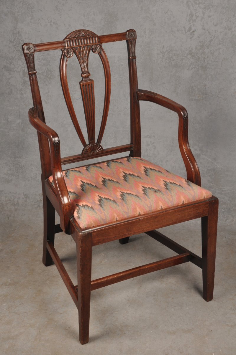 18th Century Mahogany Armchair