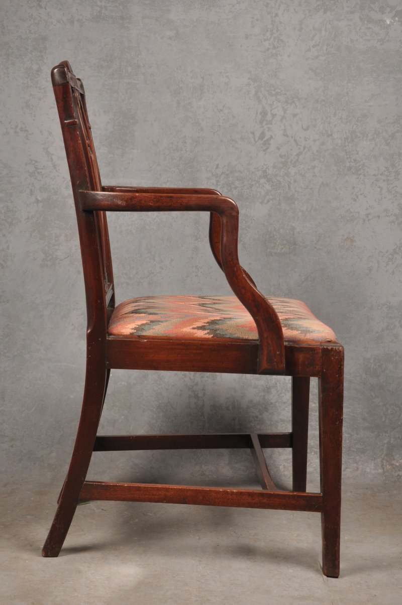 18th Century Mahogany Armchair