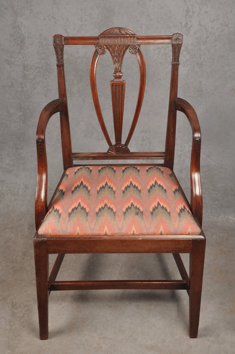 18th Century Mahogany Armchair