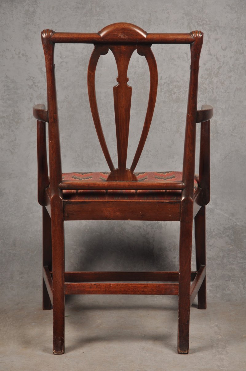 18th Century Mahogany Armchair