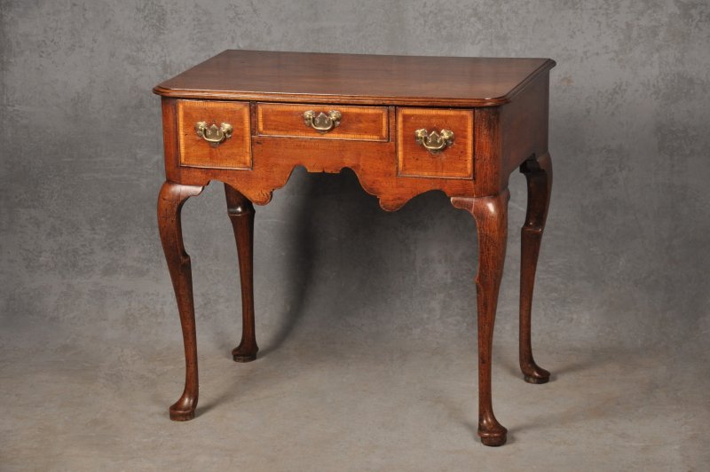 Early 18th Century Red Walnut Lowboy
