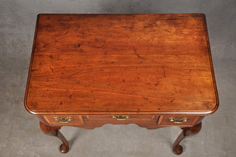 Early 18th Century Red Walnut Lowboy