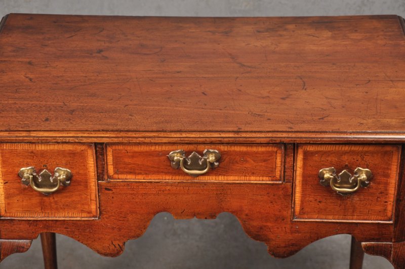 Early 18th Century Red Walnut Lowboy