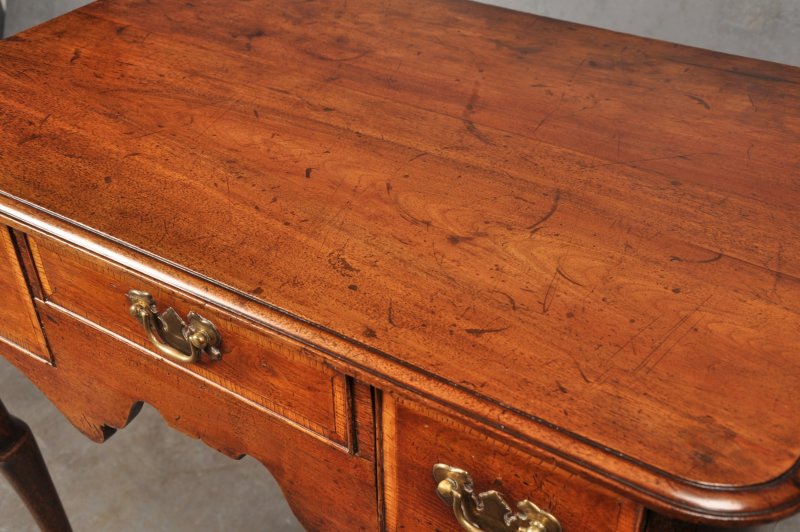 Early 18th Century Red Walnut Lowboy