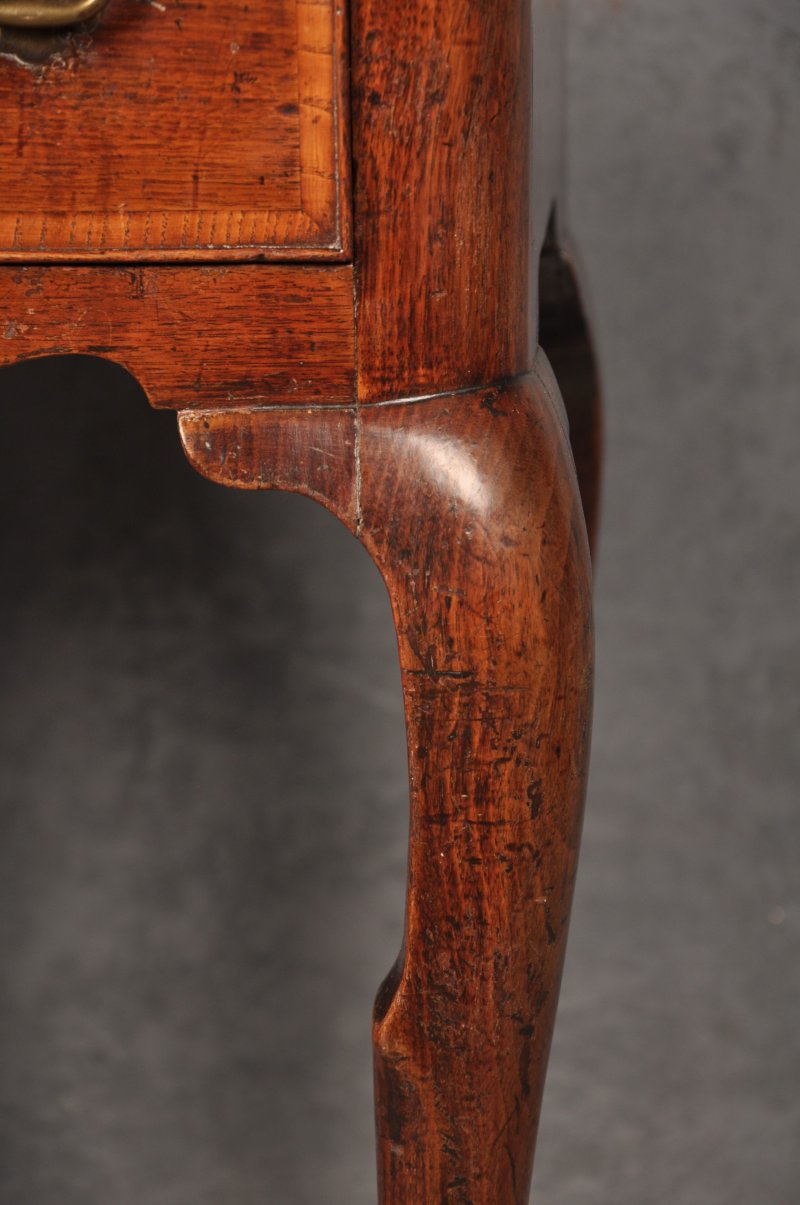 Early 18th Century Red Walnut Lowboy