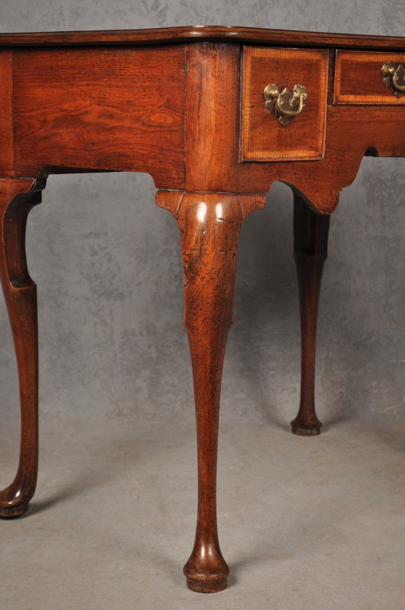 Early 18th Century Red Walnut Lowboy