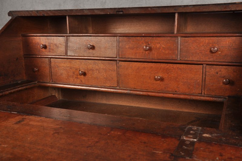 Rare 17th Century Oak Bureau