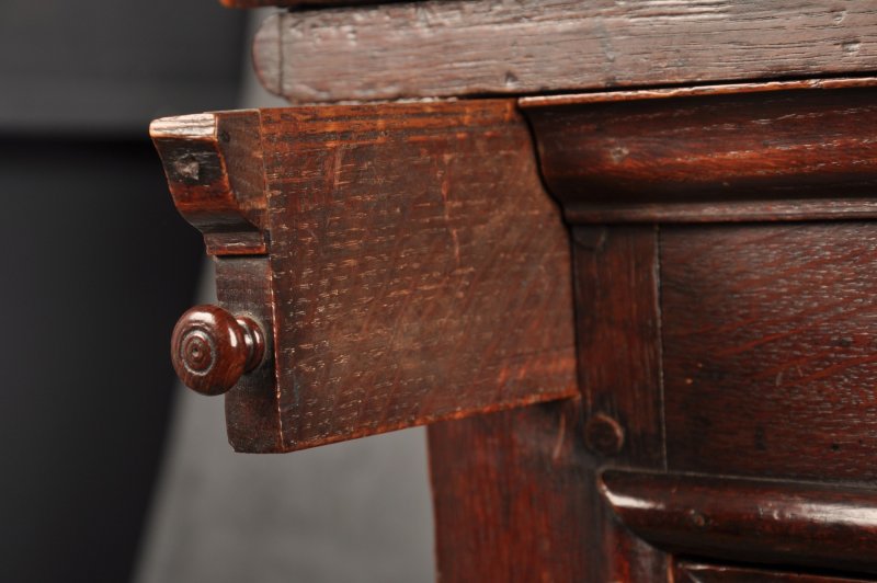 Rare 17th Century Oak Bureau