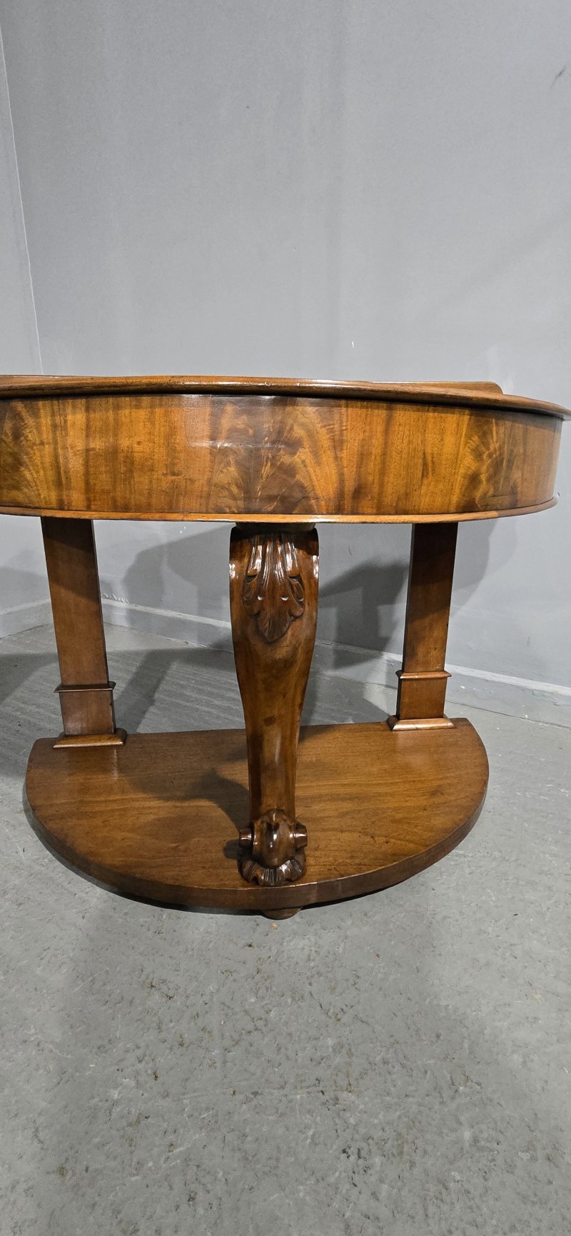 Pair Victorian Mahogany Console Tables