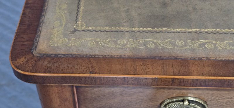 Fine Mahogany Library Writing Table