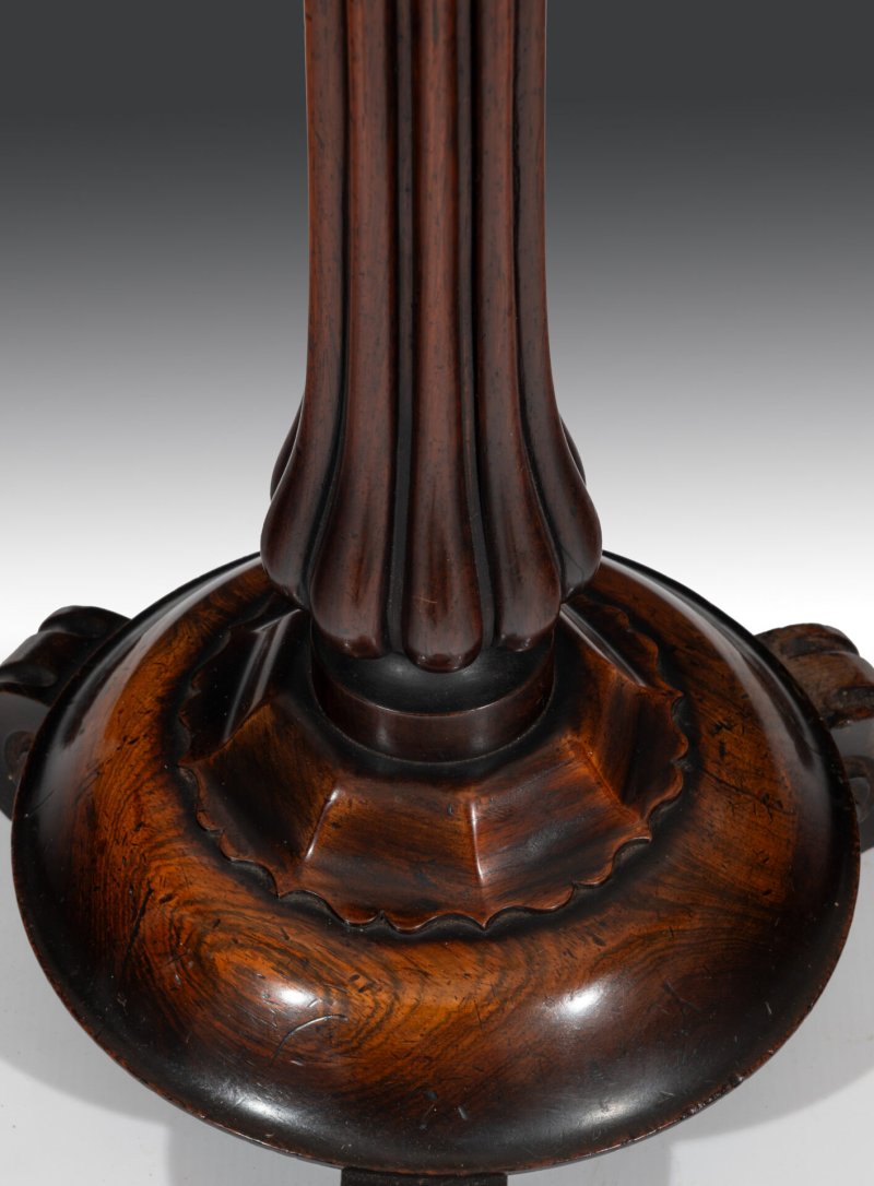 William IV Rosewood Duet Music Stand after the designs of Loudon of London