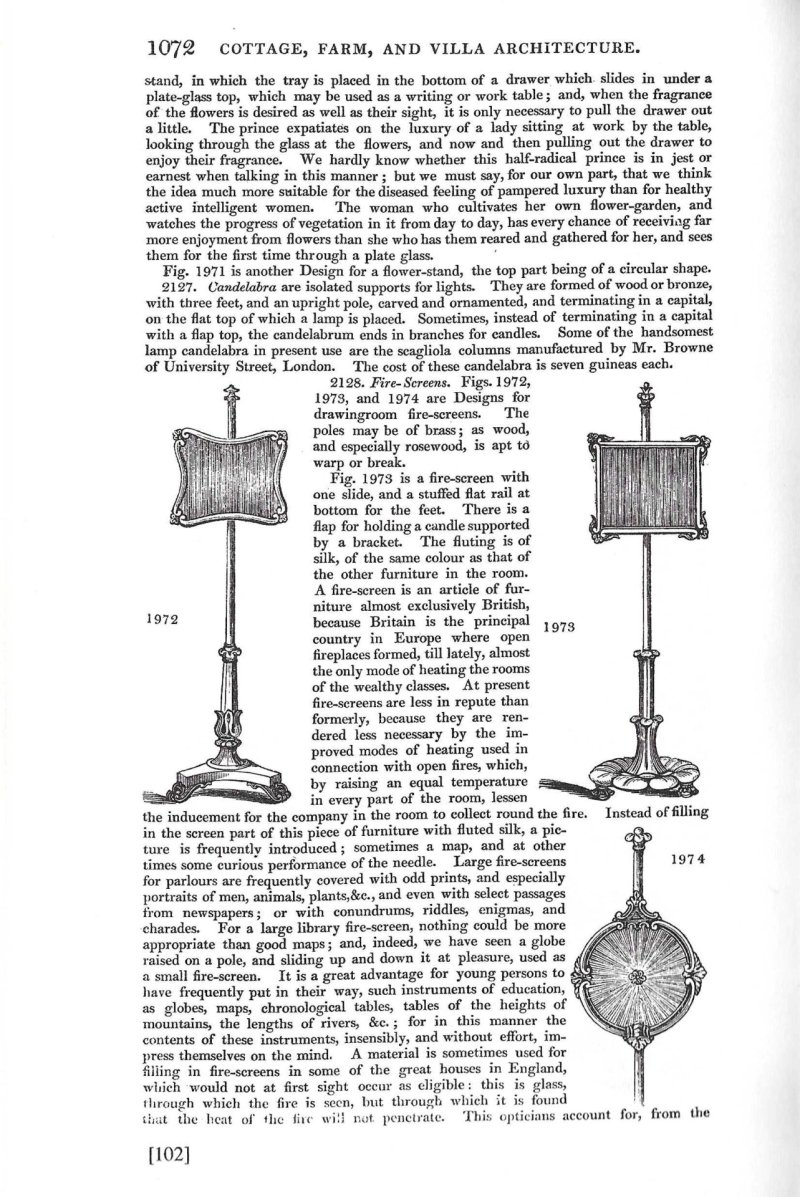 William IV Rosewood Duet Music Stand after the designs of Loudon of London