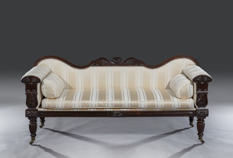 Regency Settee attributed to Gillow of Lancaster and London