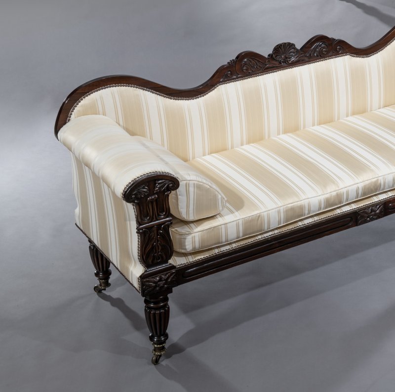 Regency Settee attributed to Gillow of Lancaster and London
