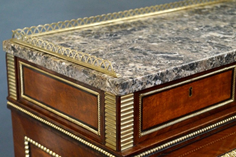 A Superb Cylinder Desk In The Manner Of John Mclean