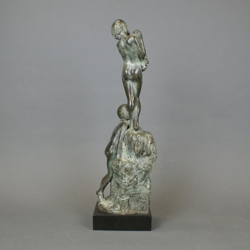A Bronze Statue By Elizabeth Anna Clapp