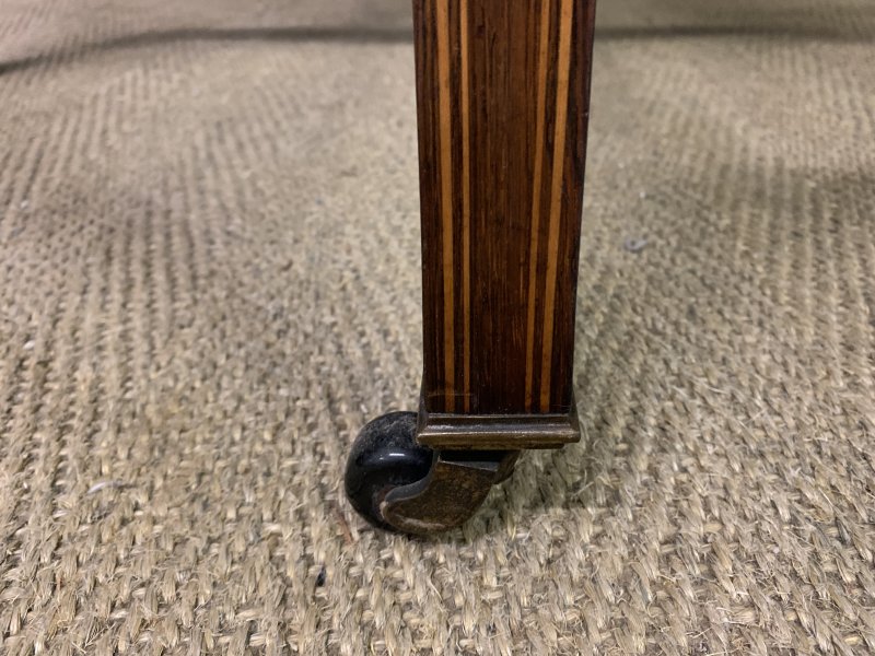Inlaid Rosewood Occasional Table