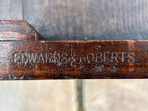 Edwards & Roberts Dutch Marquetry Display Cabinet On Chest