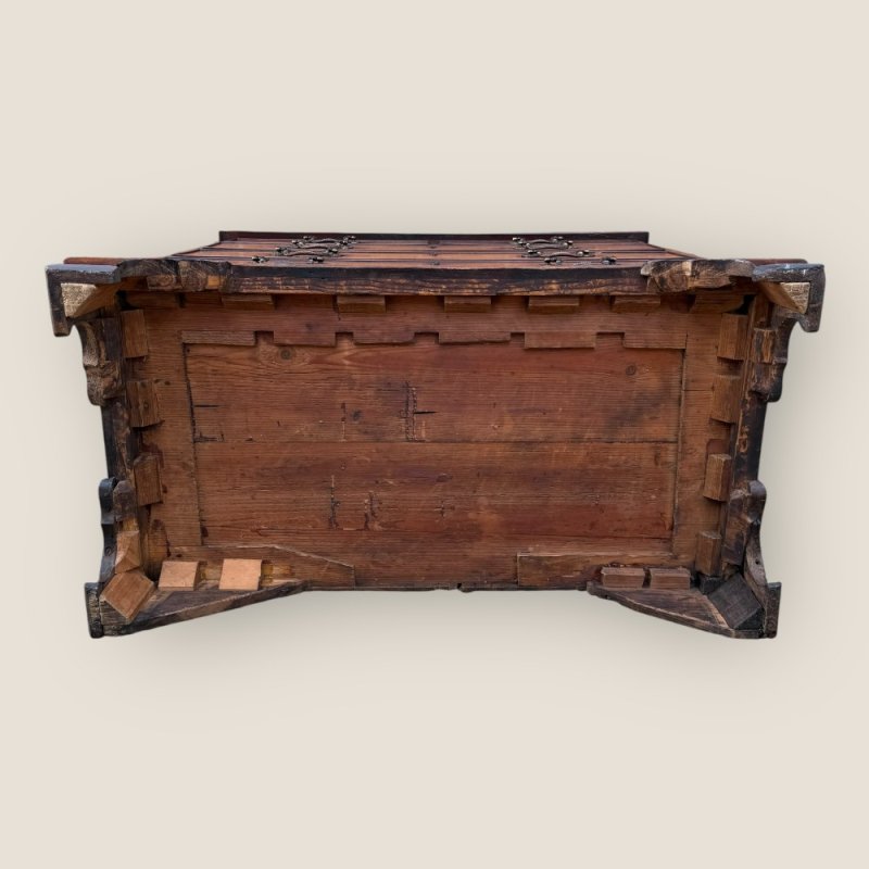 Antique George III 1790 Mahogany & Brass Chest Of 5 Drawers By J Moorcroft