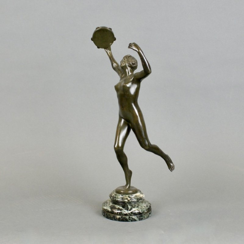A Patinated Bronze By Eugène Désiré Piron (french, 1875-1928)