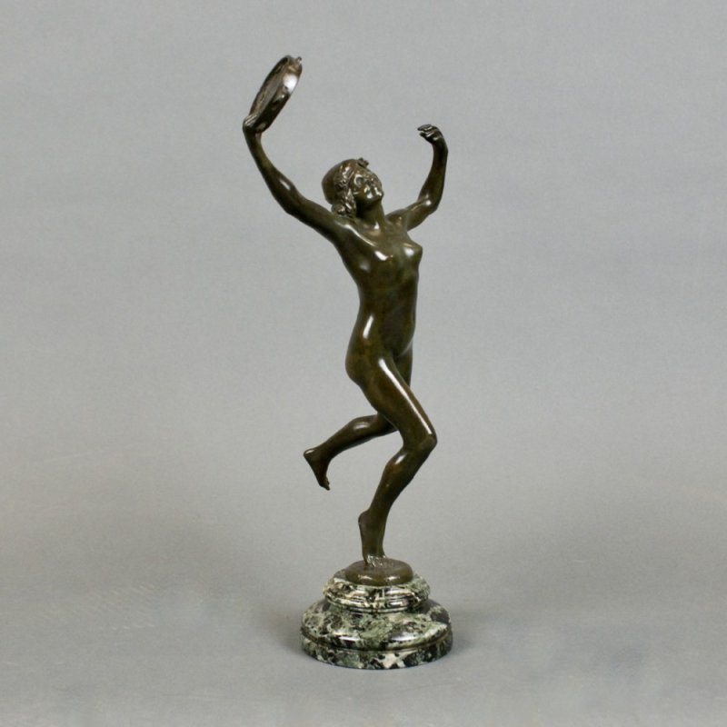 A Patinated Bronze By Eugène Désiré Piron (french, 1875-1928)