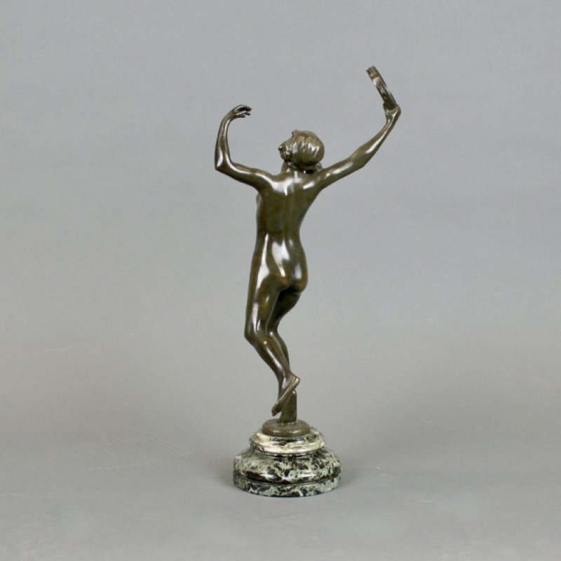 A Patinated Bronze By Eugène Désiré Piron (french, 1875-1928)