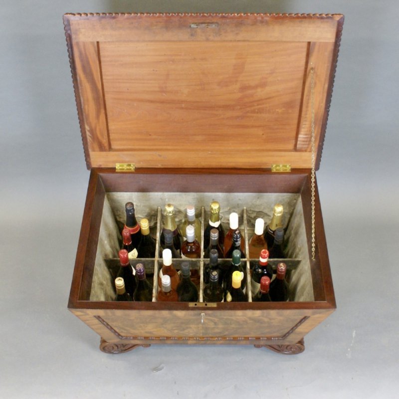 A Very Large Regency Sarcophagus Wine Cooler