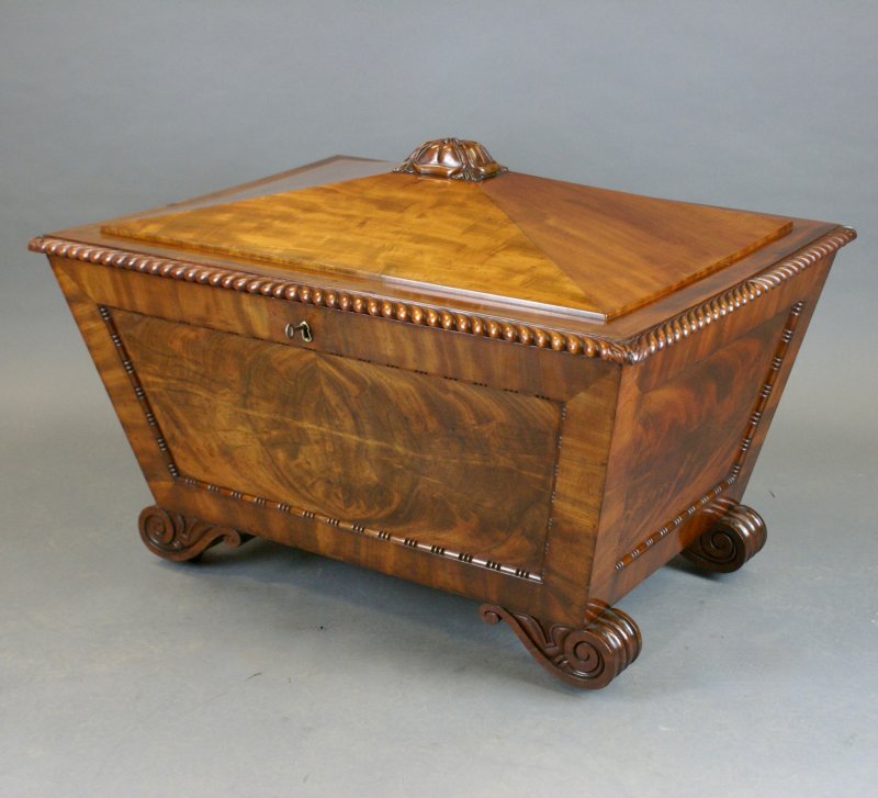A Very Large Regency Sarcophagus Wine Cooler