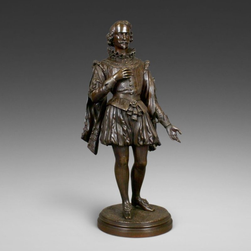 A Finely Detailed 19thc French Bronze Figure