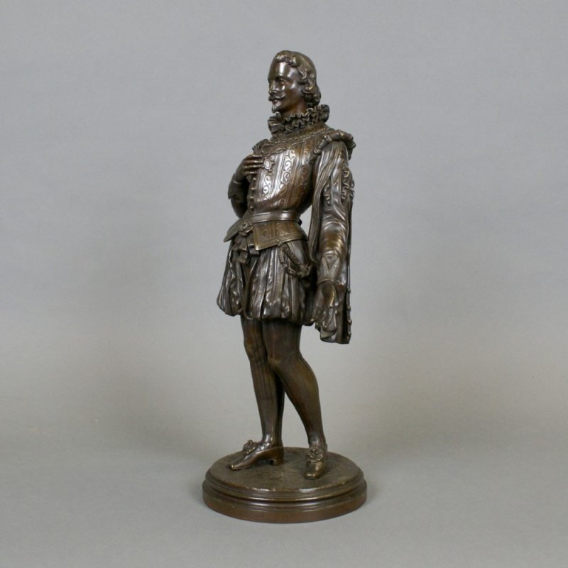 A Finely Detailed 19thc French Bronze Figure