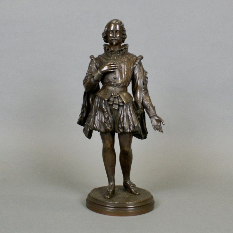 A Finely Detailed 19thc French Bronze Figure