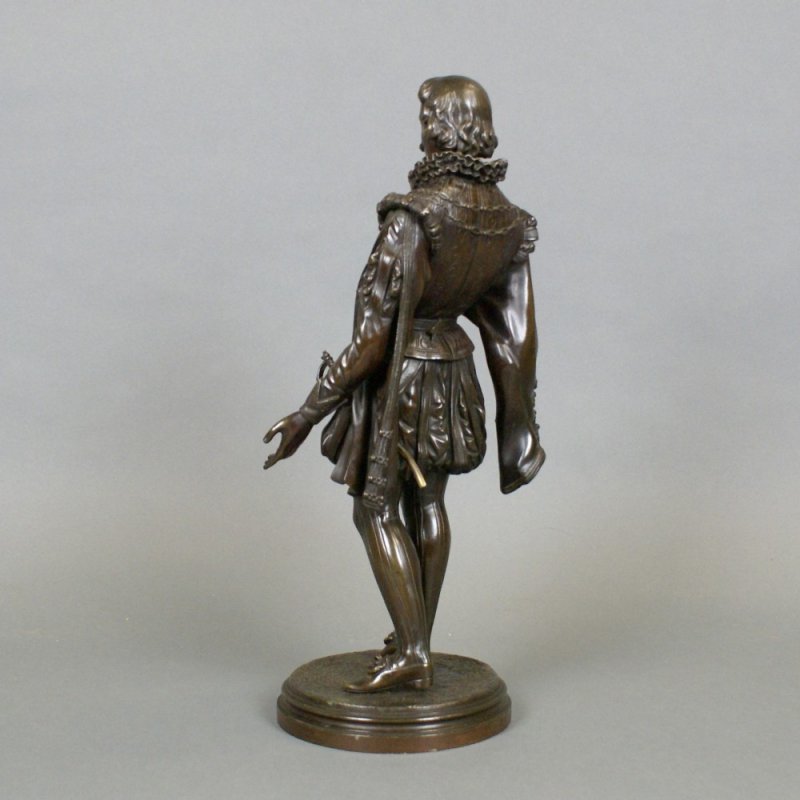 A Finely Detailed 19thc French Bronze Figure