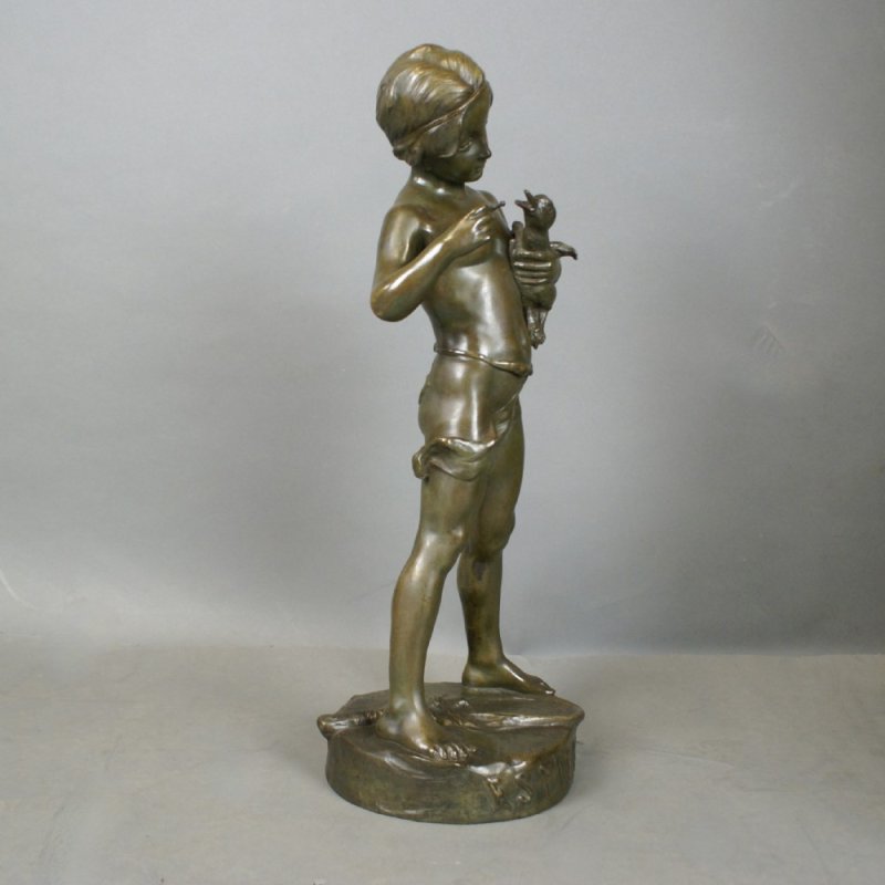 A Charming Bronze Figure By Antoine Bofill (1875-1925)