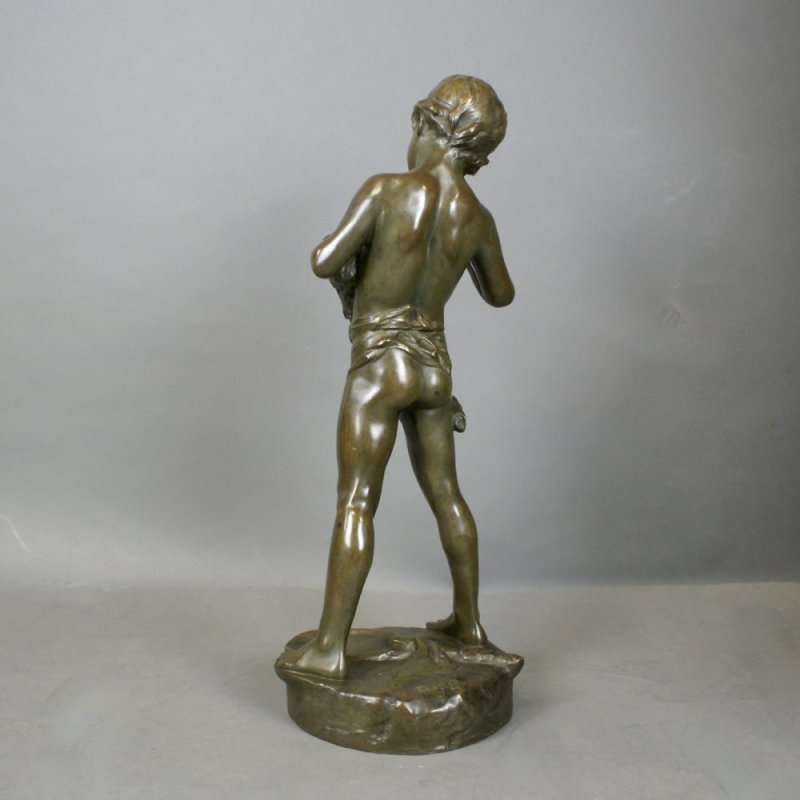 A Charming Bronze Figure By Antoine Bofill (1875-1925)