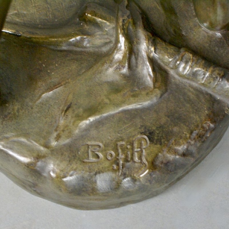 A Charming Bronze Figure By Antoine Bofill (1875-1925)