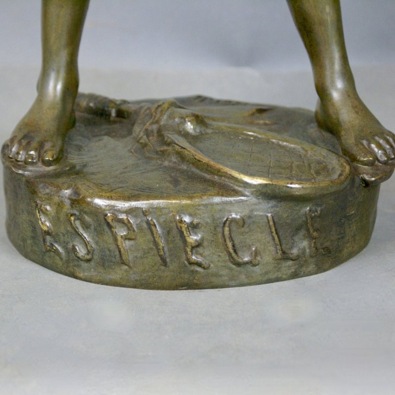 A Charming Bronze Figure By Antoine Bofill (1875-1925)