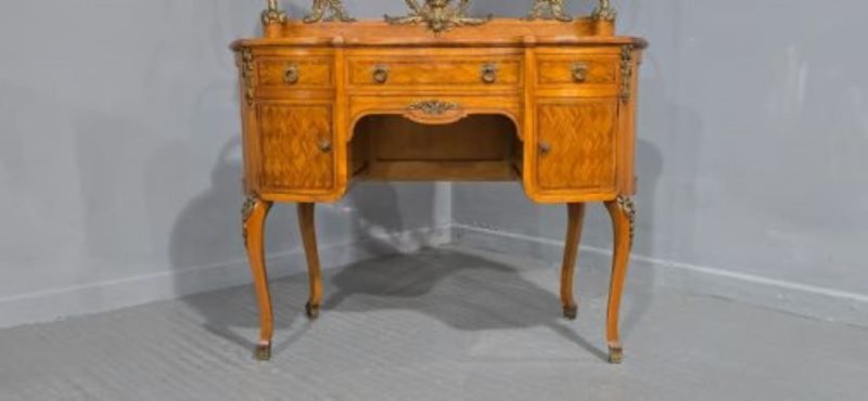 Outstanding French Satinwood Dressing Table
