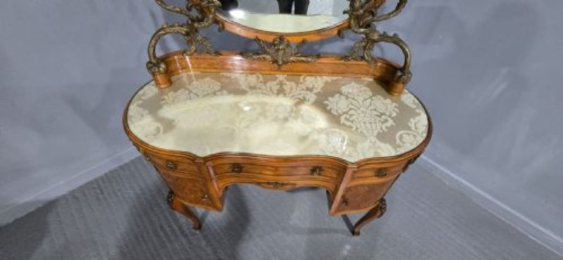 Outstanding French Satinwood Dressing Table