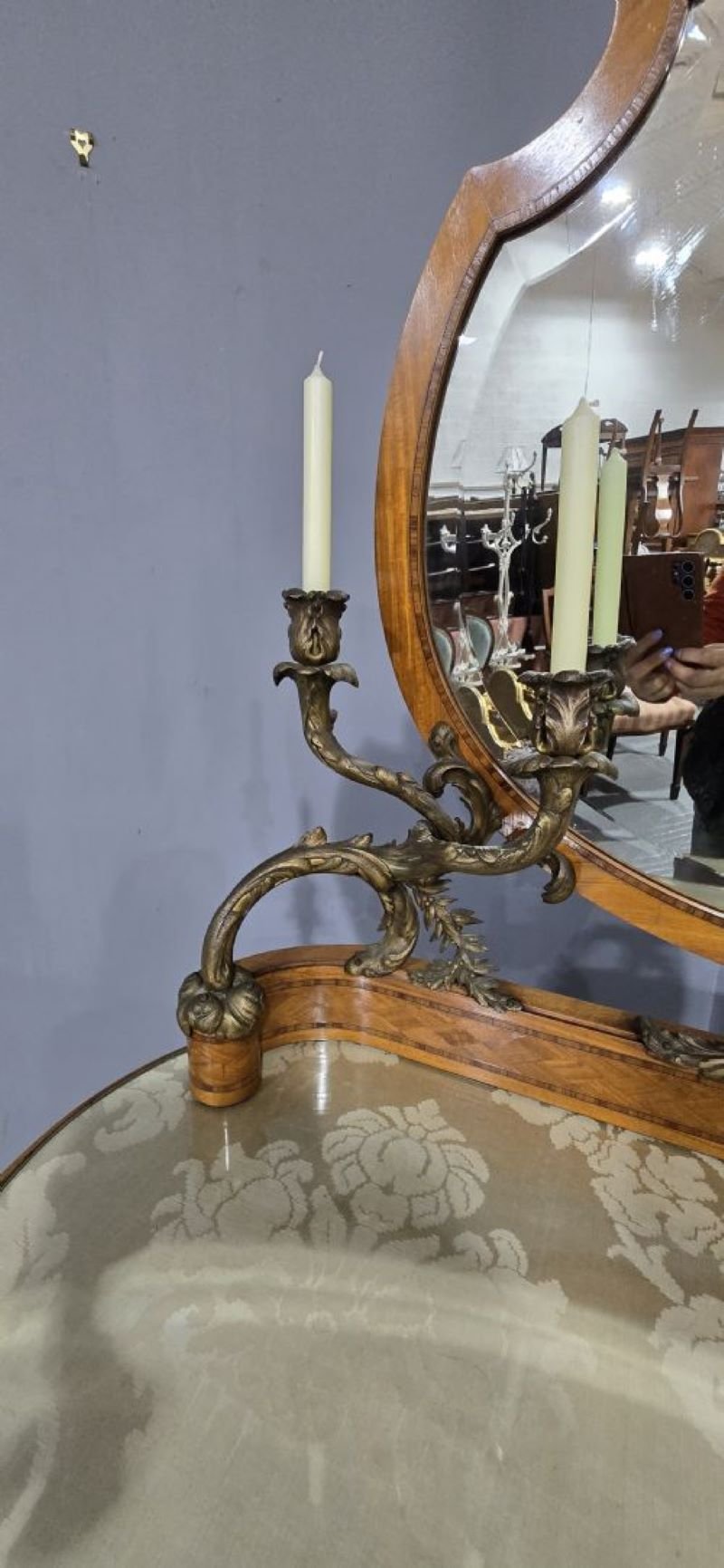 Outstanding French Satinwood Dressing Table