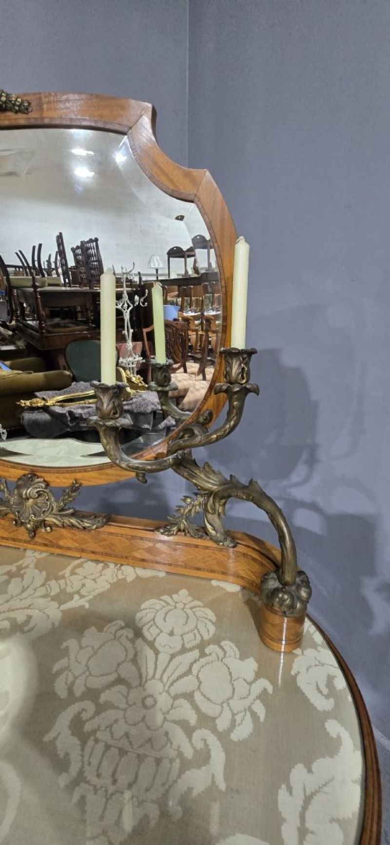 Outstanding French Satinwood Dressing Table