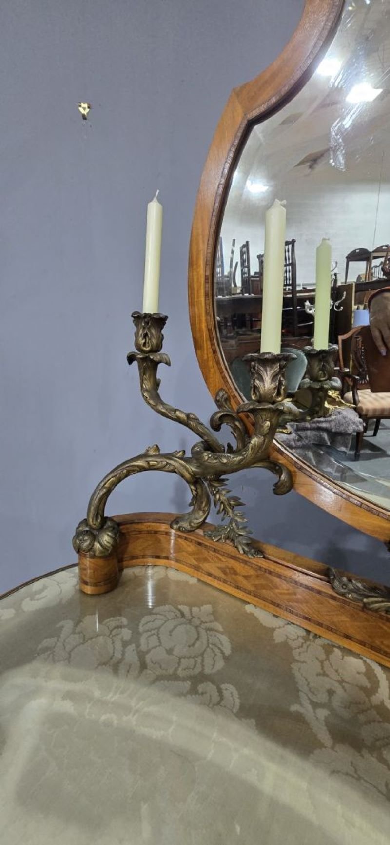 Outstanding French Satinwood Dressing Table