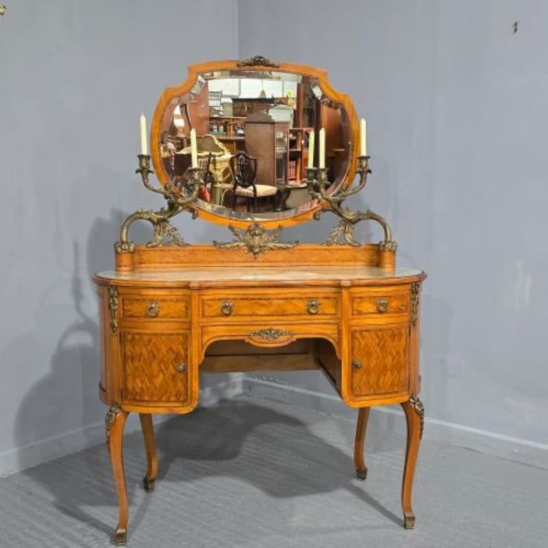Outstanding French Satinwood Dressing Table