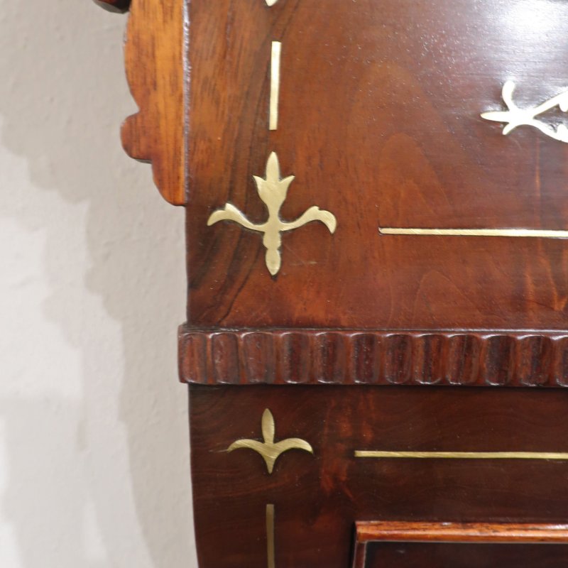 Victorian Drop Dial Wall Clock by Joseph Mansfield of Shaftesbury