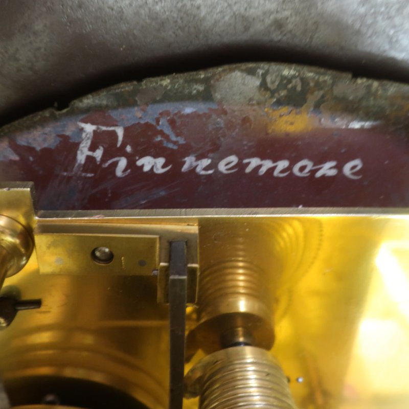 Victorian Drop Dial Wall Clock by Joseph Mansfield of Shaftesbury