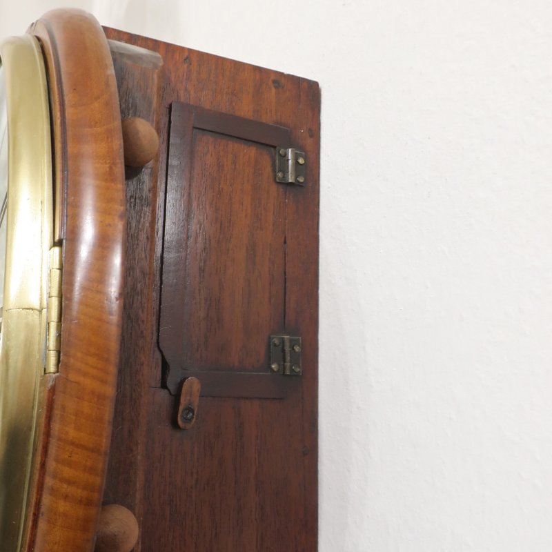 Victorian Drop Dial Wall Clock by Joseph Mansfield of Shaftesbury