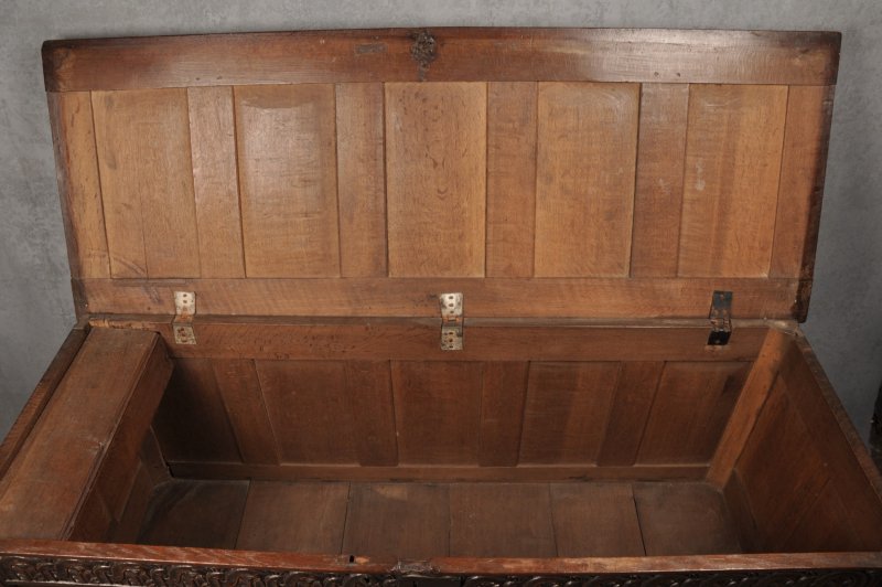 Large 17th Century Oak Coffer