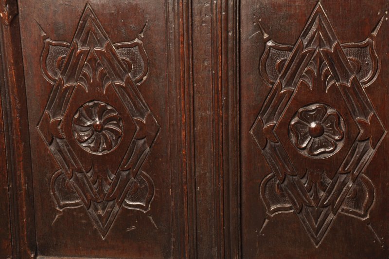 Large 17th Century Oak Coffer