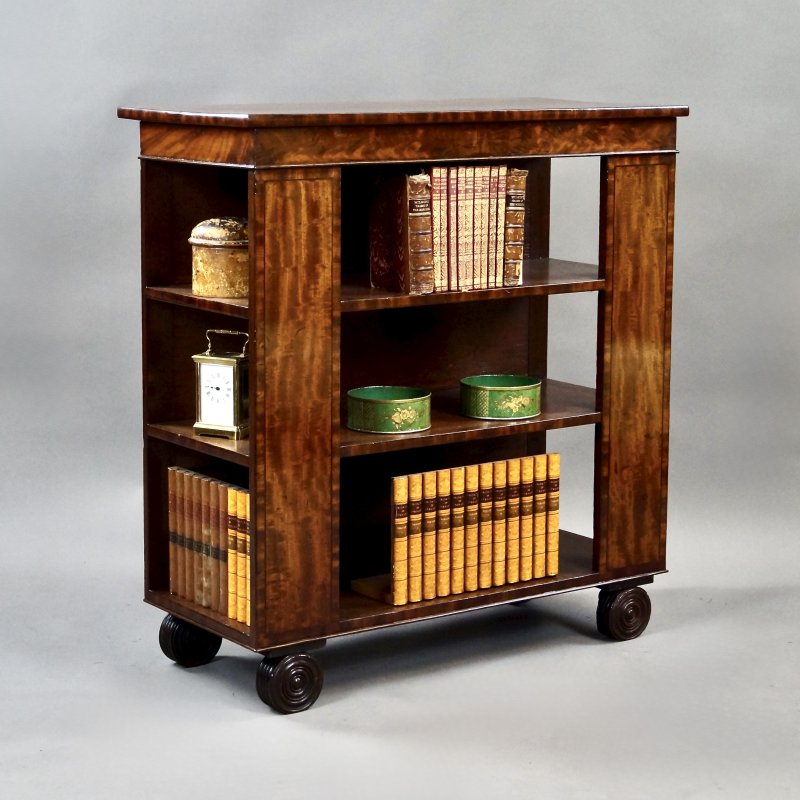 A Lovely Regency Dwarf Bookcase