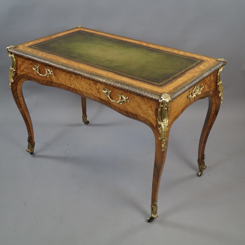 A Very Rare Pair Of Bureau Plat